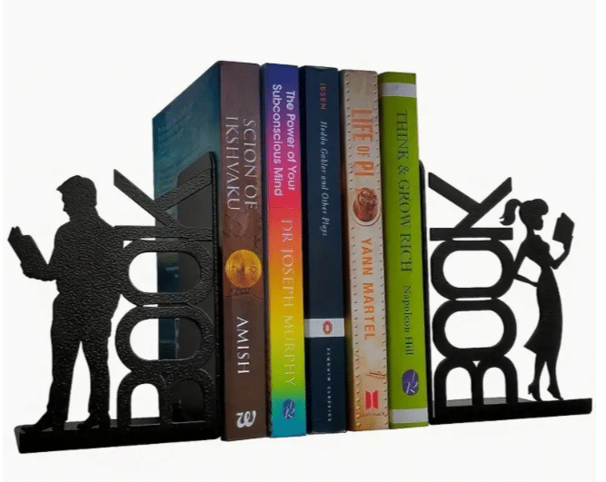 7 Creative Book Ends to Express Your Style